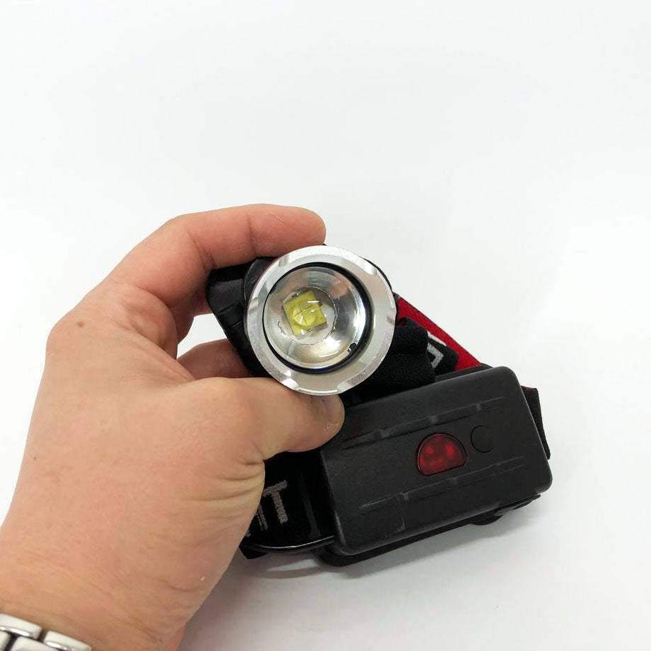 Налобный фонарь X-Balog BL-T07B-P90, мощный тактический налобный фонарик, водонепроницаемый фонарь