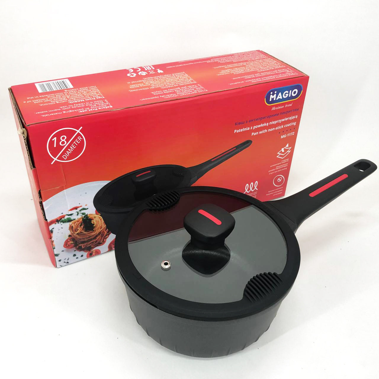 Ковш Magio MG-1172 Литой антипригарный 1.9 л