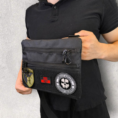 Черная мужская сумка тактическая нагрудная, Тактический универсальный рюкзак, Мужская сумка рюкзак слинг