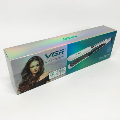 Широкая плойка гофре для прикорневого объема VGR V-557 70 Вт с дисплеем и 14 температурными режимами