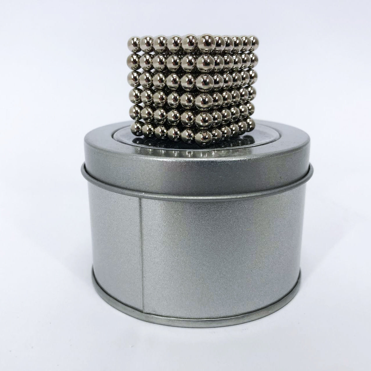 Магнитный конструктор Нео NeoCube Серебро, головоломка Neocube, развивающая игрушка магнит