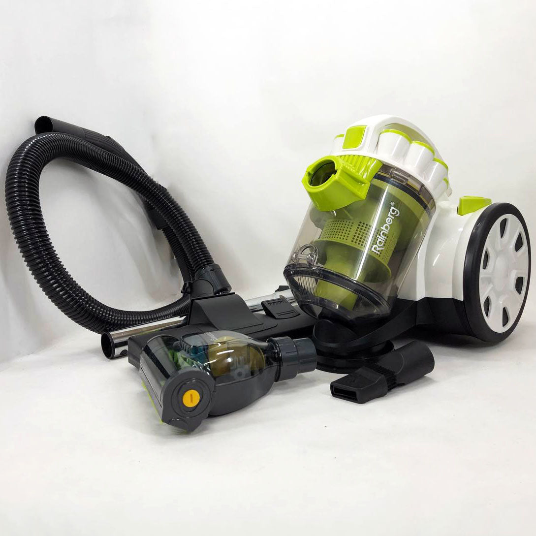 Пылесос без мешка Rainberg RB-651 TB контейнерный 2500 Вт, шнур 3,2 метров с колбой объёмом 3 л