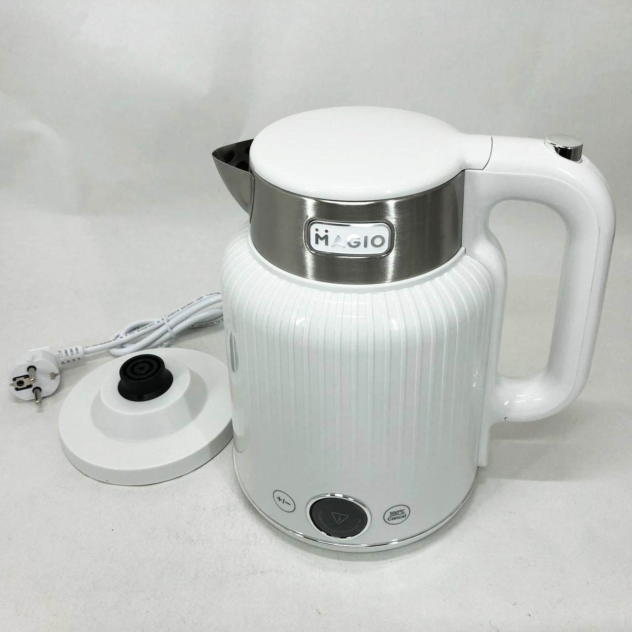 Электрочайник Magio MG-507 1250 Вт, Хороший электрический чайник, Чайник електро, Бесшумный чайник