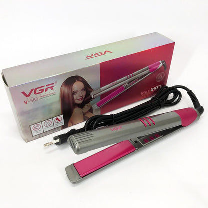 Утюжок выпрямитель для волос VGR V-580, Гофре плойка утюжок для волос, Маленькая плойка