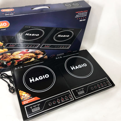 Настольная плита электрическая MAGIO MG-443, Мощная настольная электроплита, Електро плита инфракрасная