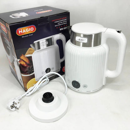Электрочайник Magio MG-507 1250 Вт, Хороший электрический чайник, Чайник електро, Бесшумный чайник