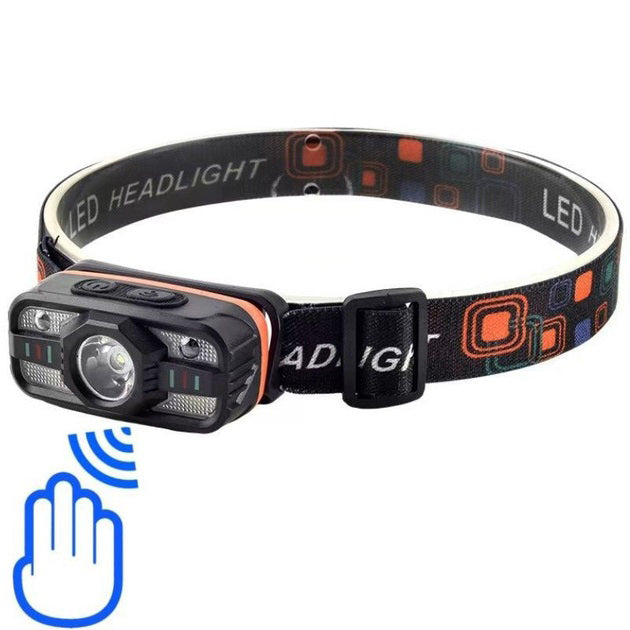 Налобный фонарь WH-0188, XPE+SMD, Налобный фонарь для туризма рыбалки и охоты, Налобная лампа