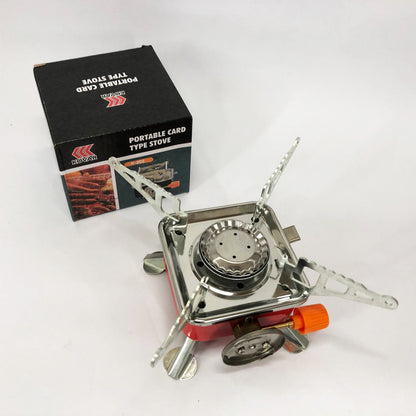Походная портативная газовая плита, Миниатюрная газовая горелка, Таганок портативный туристический