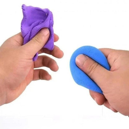 Легкий воздушный пластилин 24 цвета для лепки с инструментами набор для творчества художественный