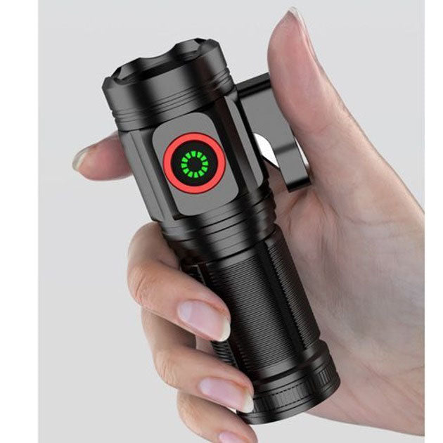 Ручний ліхтарик W5183-4XHP360, Ліхтар ручний потужний, Тактичний ліхтар, Кишеньковий міні ліхтар