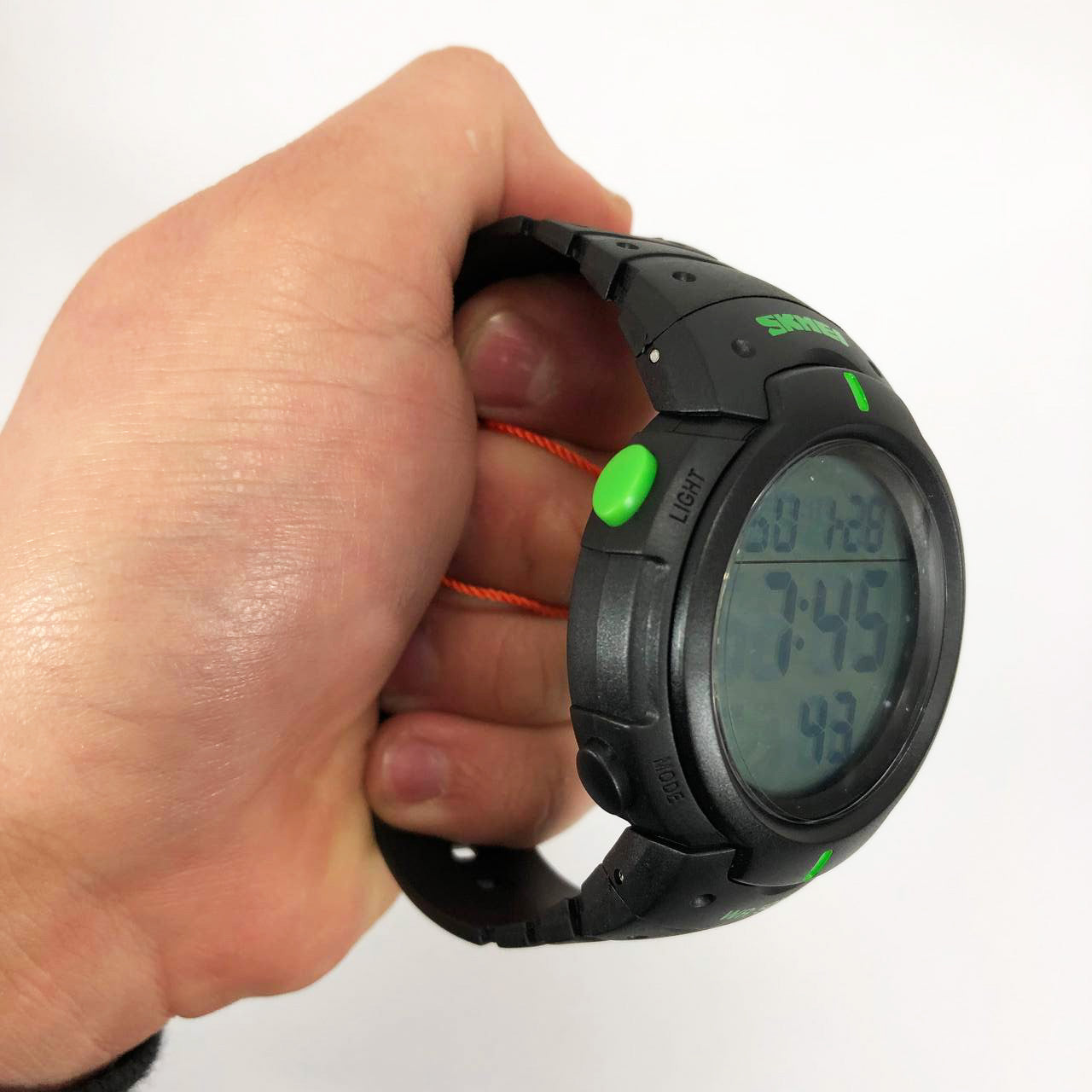 Часы наручные мужские SKMEI 1068GN, водонепроницаемые мужские часы, часы мужские спортивные