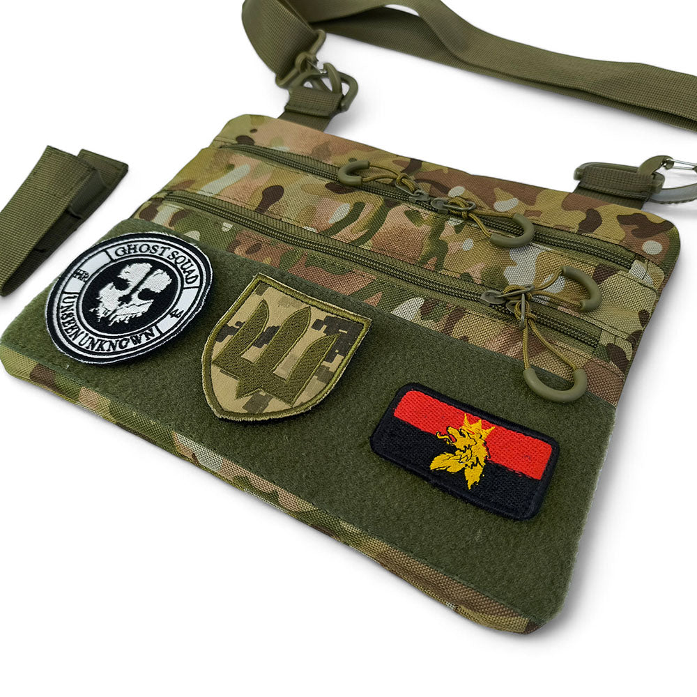 Мужская тактическая сумка барсетка, Рюкзак мужской военный тактический, Нагрудная сумка кобура