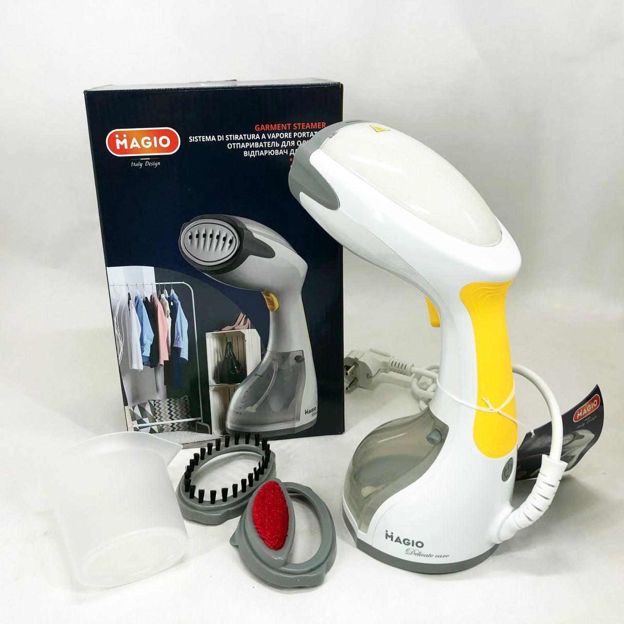 Отпариватель MAGIO MG-327, Компактный отпариватель, Универсальный отпариватель, Выпариватель для одежды