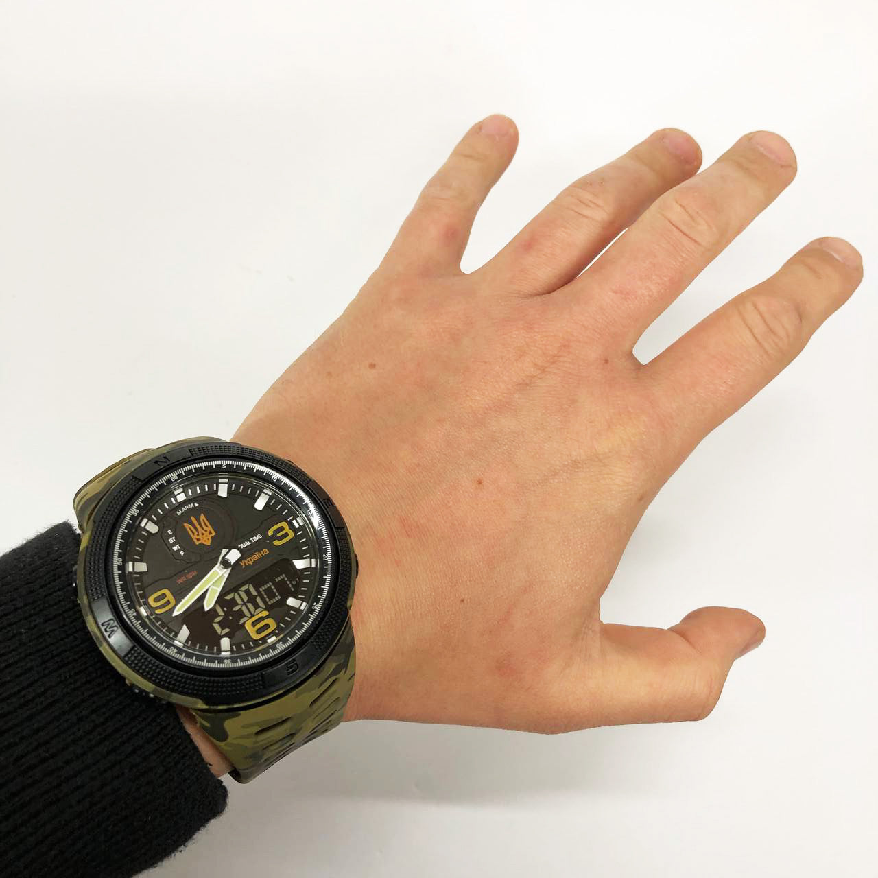 Часы наручные мужские SKMEI 5561/1655CMGNBK, Военные тактические часы, Армейские часы, Тактические часы