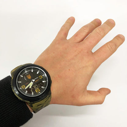 Часы наручные мужские SKMEI 5561/1655CMGNBK, Военные тактические часы, Армейские часы, Тактические часы