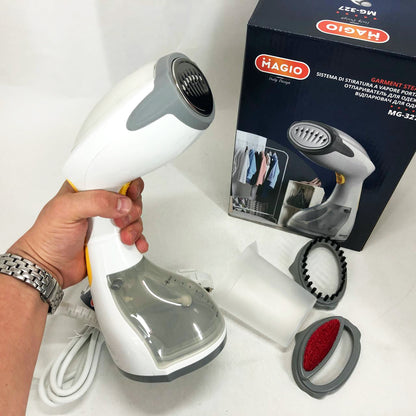 Отпариватель MAGIO MG-327, Компактный отпариватель, Универсальный отпариватель, Выпариватель для одежды