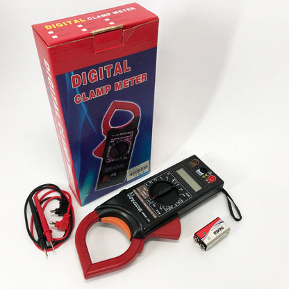 Мультиметр-клещи токоизмерительные цифровые DT-266F, Тестер измерения напряжения, Качественный мультиметр