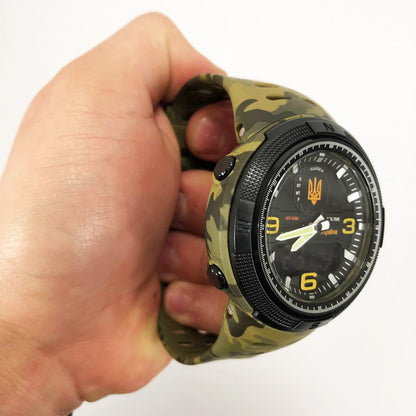 Часы наручные мужские SKMEI 5561/1655CMGNBK, Военные тактические часы, Армейские часы, Тактические часы