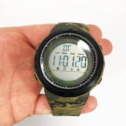 Часы наручные мужские SKMEI 2070CMGNWT ARMY GREEN CAMO. Цвет: камуфляж