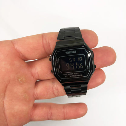 Часы наручные мужские SKMEI 1647BK, оригинальные мужские часы, противоударные часы для военнослужащих