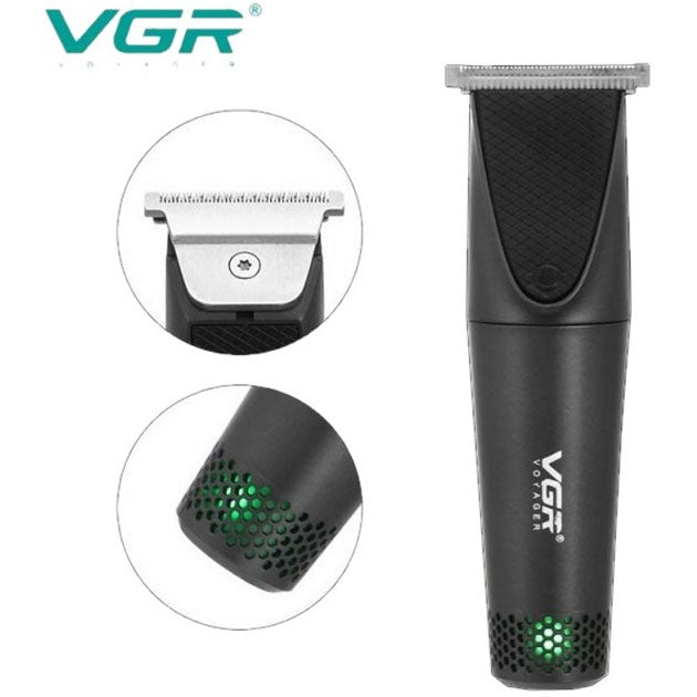 Машинка для стрижки VGR V-925, Профессиональная беспроводная машинка для стрижки волос, усов, бороды