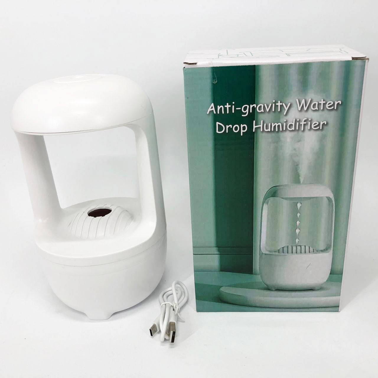 Увлажнитель воздуха ультразвуковой DROP HUMIDIFIER AND-199, левитирующий распылитель для спальни, дома, гостиницы