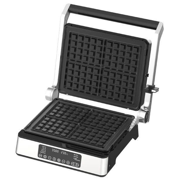 Гриль-барбекю электрический Magio MG-356, Настольный гриль для гамбургеров Прижимная электробутербродница