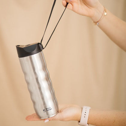 Термокружка Well Done WD-7084S вакуумная 480 мл, Качественный термос для дома, Термос для напитков