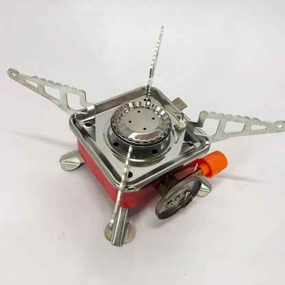 Походная портативная газовая плита, Миниатюрная газовая горелка, Таганок портативный туристический