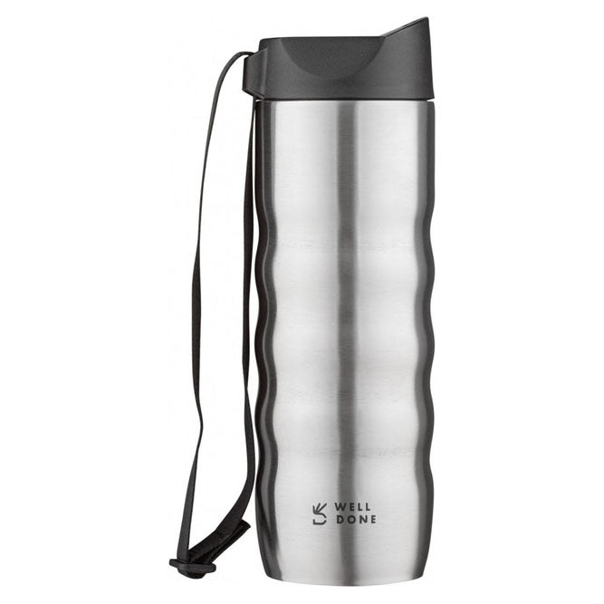 Термокружка Well Done WD-7084S вакуумная 480 мл, Качественный термос для дома, Термос для напитков