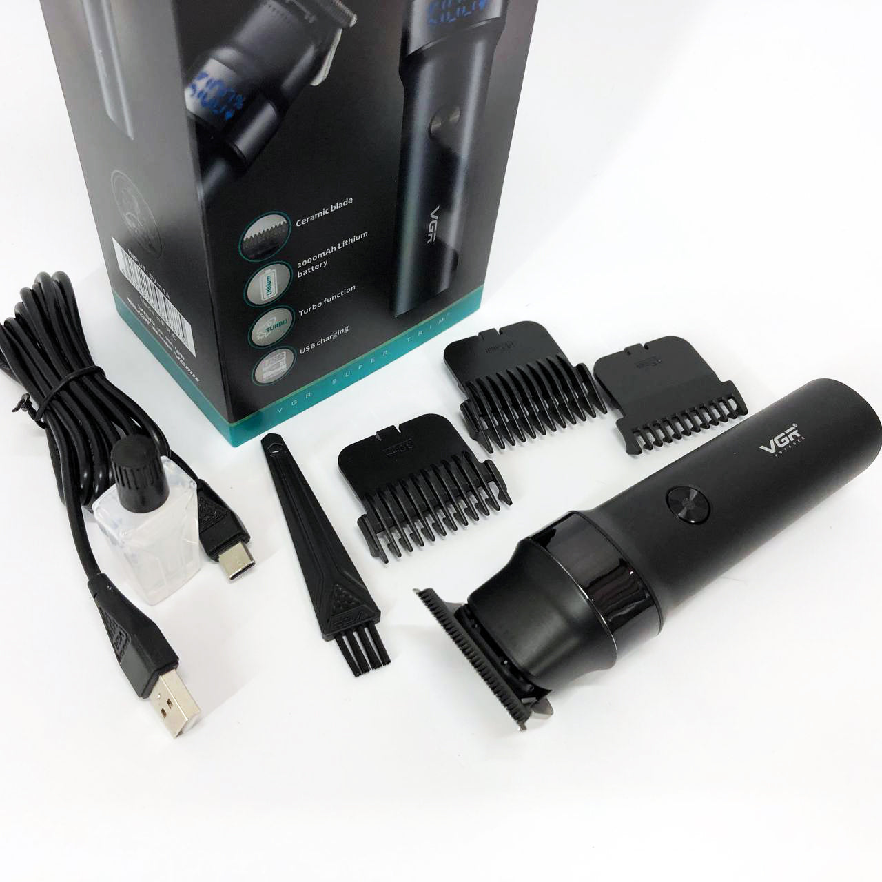 Машинка для стрижки волос VGR V-987, Машинка для стрижки волос беспроводная, Vgr машинка для стрижки