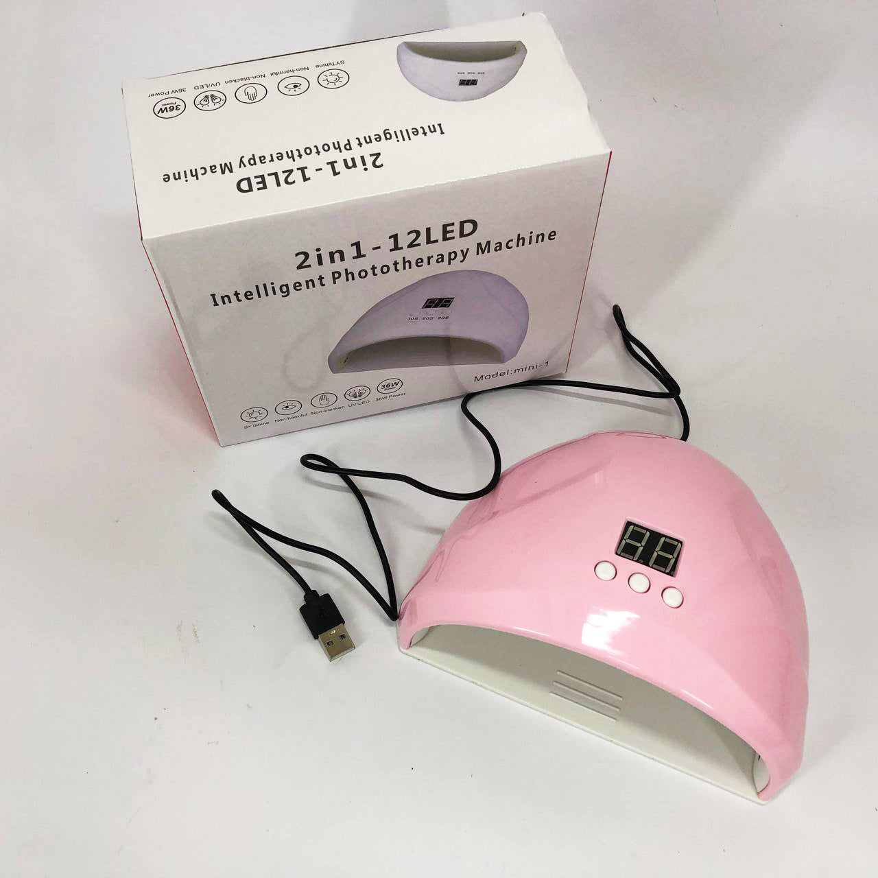 Сушарка для нігтів 36w FD 258 Beauty Nail, Лампа для сушіння гель-лаку будинку, Універсальна лампа для сушіння гель лаку