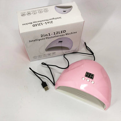 Сушарка для нігтів 36w FD 258 Beauty Nail, Лампа для сушіння гель-лаку будинку, Універсальна лампа для сушіння гель лаку