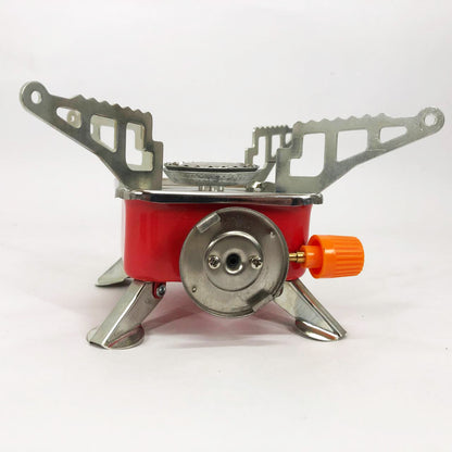 Походная портативная газовая плита, Миниатюрная газовая горелка, Таганок портативный туристический