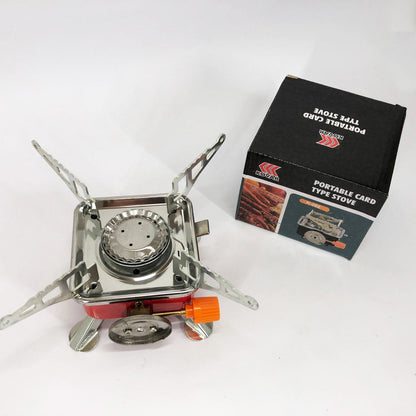 Походная портативная газовая плита, Миниатюрная газовая горелка, Таганок портативный туристический