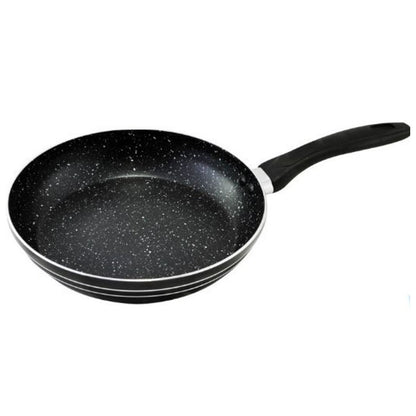 Сковорода UNIQUE UN-5151 антипригарное гранитное покрытие 18 см темный мрамор