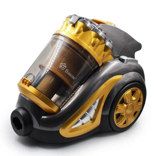 Пылесос для сухой уборки с турбощеткой Domotec MS-4408 3600 Вт без мешка циклонный колбовый контейнерный