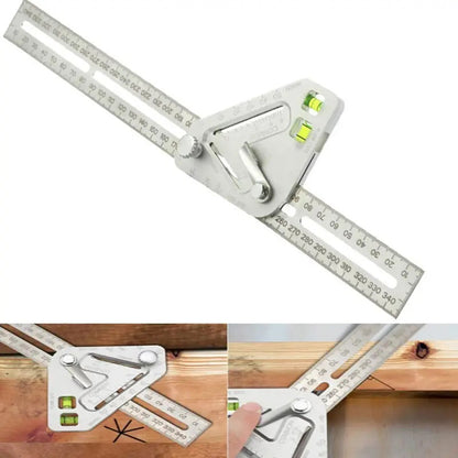 Метрический угольник для столяров TV One качественный