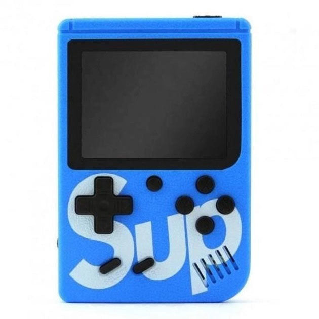 Игровая приставка консоль Sup Game Box 500 игр, Ретро приставка денди, Тетрис приставка. Цвет: синий