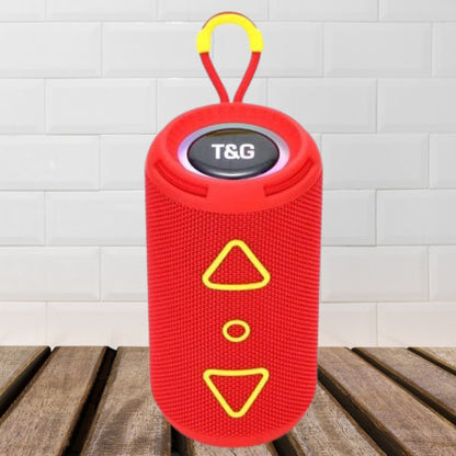 Bluetooth колонка портативная TG656 FM-радио, аккумуляторная колонка для музыки. Цвет: красный
