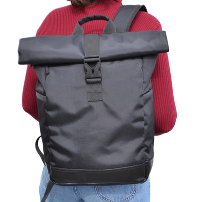 Рюкзак Roll Top мужской-женский для ноутбука городской ролл топ, большой рюкзак для путешествий