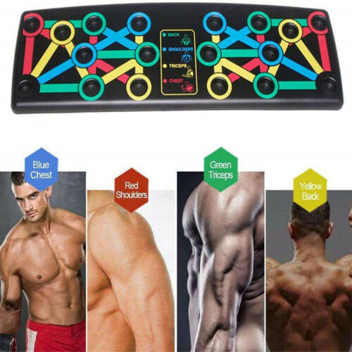 Тренажер для отжиманий Foldable Push Up, портативный тренажер для отжиманий, платформа для отжимания