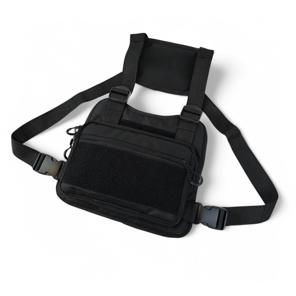 Тактична сумка нагрудна з патч-панеллю, чоловіча розвантажувальна сумка, розвантаження жилет