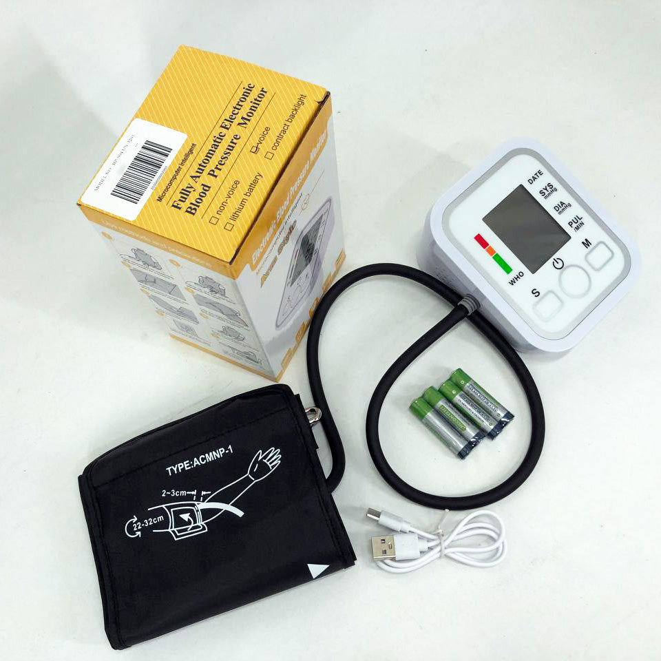 Автоматический тонометр ARM Style B02R с индикатором аритмии, хороший аппарат для измерения давления