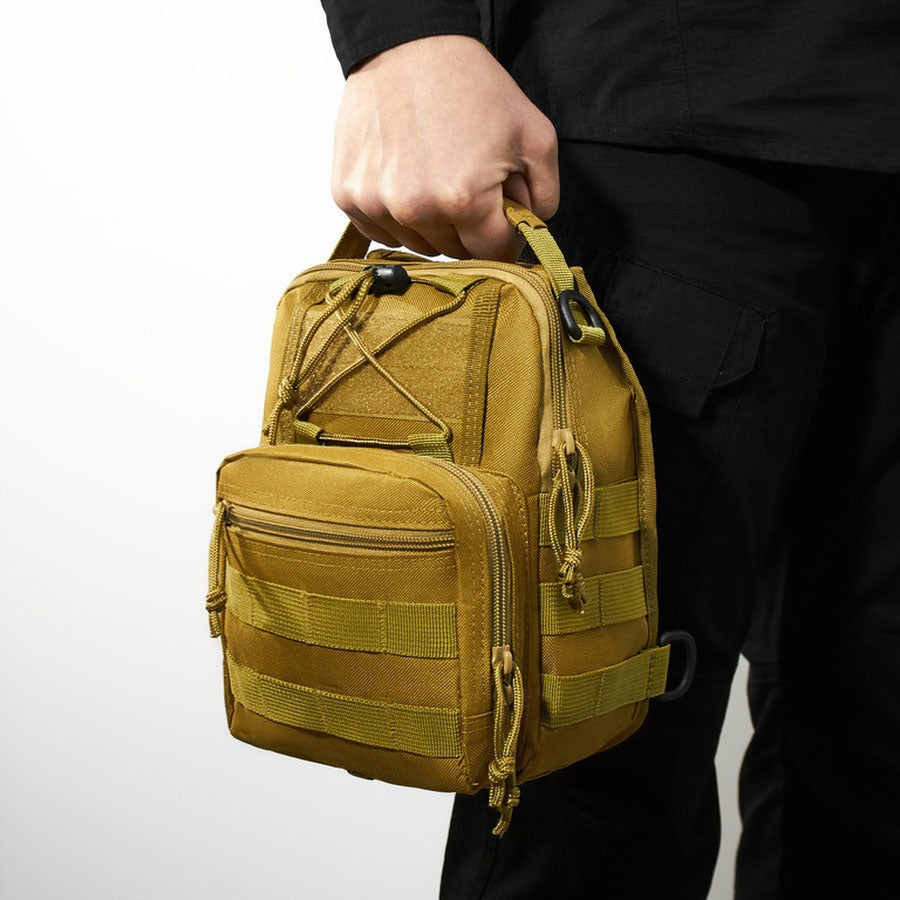 Сумка тактична наплічна, Нагрудна сумка тактична тканинна, Тактичний рюкзак ВСУ