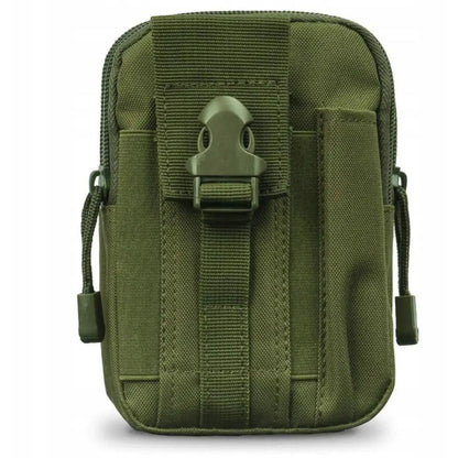 Тактична сумка - сумка для телефону, система MOLLE органайзер тактичний з кордури. Колір: хакі
