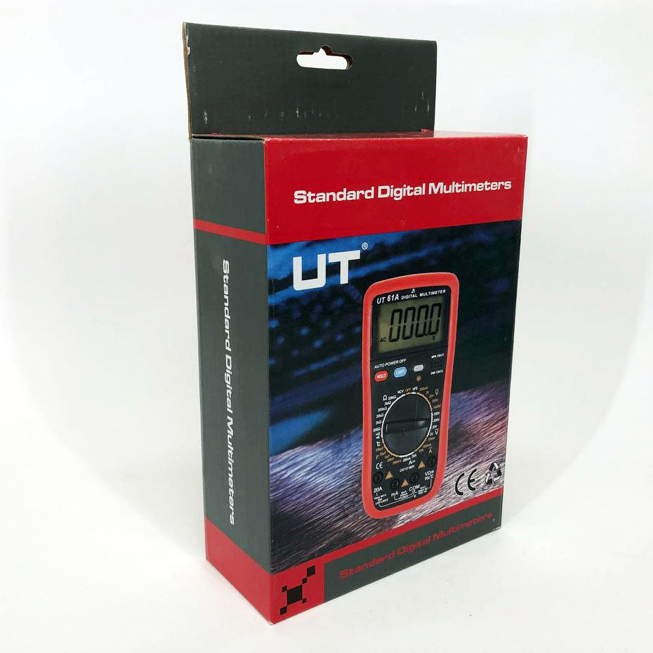 Мультиметр цифровой Digital UT 61 профессиональный тестер вольтметр, качественный мультиметр, цифровой