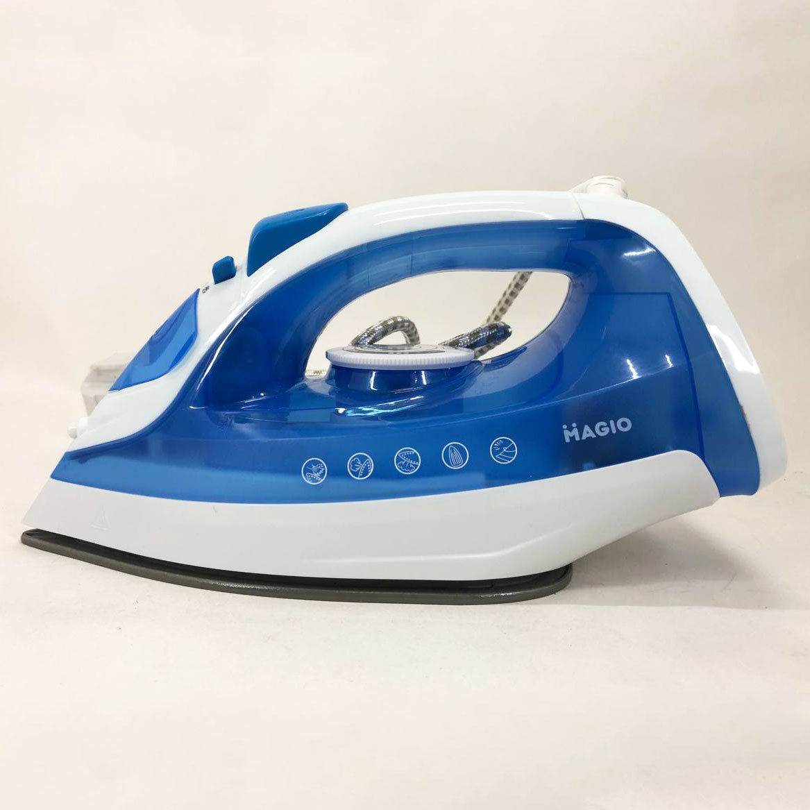 Утюг с керамической подошвой Magio MG-534, паровой утюг-очиститель, утюг электрический паровой