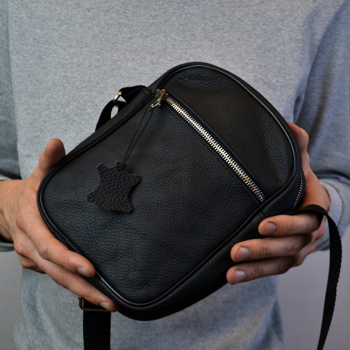 Сумка через плече, Повсякденна сумка-месенджер, Чоловіча сумка для документів, Чоловіча шкіряна сумка