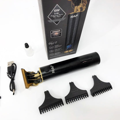Триммер RAF R.437 для стрижки волос и бороды аккумуляторная
